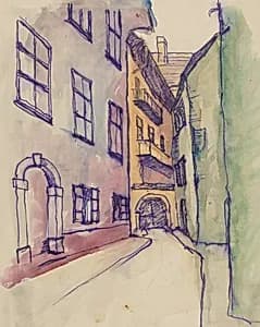 Häuser by Anny Dollschein