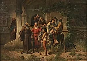 Heimkehrende Kreuzfahrer by Johann Till der Jüngere