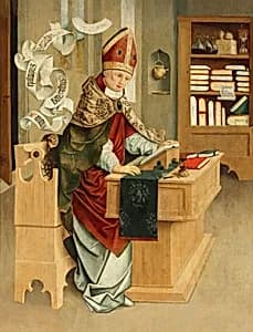 Hl. Ambrosius by Meister von Mondsee