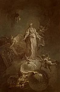 Immaculata by Martin Johann Schmidt
