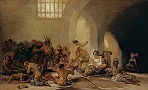 Irrenhaus by Francisco José de Goya y Lucientes