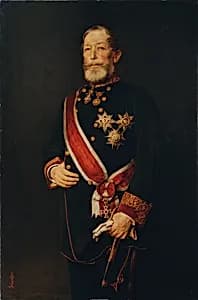 Julius Graf von Falkenhayn by Viktor Stauffer