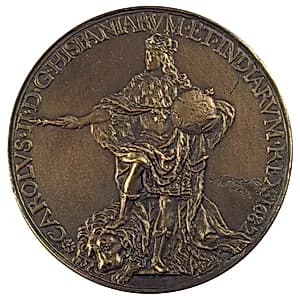 Karl II. von Spanien by Johann Bernhard Fischer von Erlach