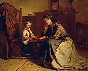 Kartenspiel by Ferdinand Mallitsch