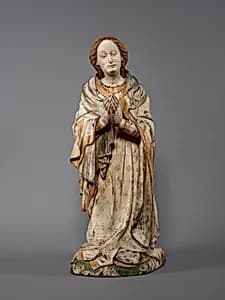 Kniende Maria by Wiener Bildschnitzer