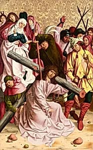 Kreuztragung Christi by Rueland Frueauf d. Ä.