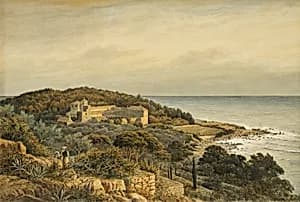Lacroma in Dalmatien by Anton Perko