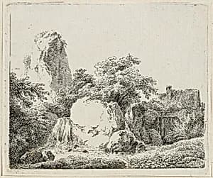 Landschaft by Martin von Molitor