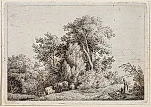 Landschaft by Martin von Molitor