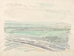 Landschaft by Walther Gamerith