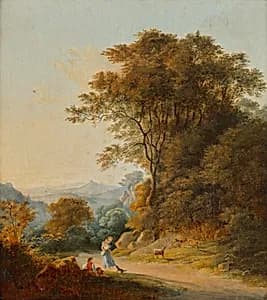Landschaft by Károly Markó d. Ä.