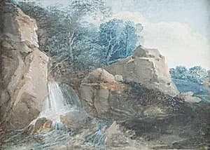Landschaft by Johann Christian Brand