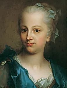 Mädchen in blauem Kleid by Christian Seybold