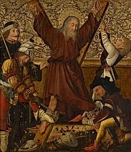 Martyrium des hl. Andreas by Steirischer Maler