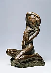 Melancholisches Mädchen by Jan Štursa