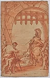 Mythologische Szene (?) by Unbekannter Künstler