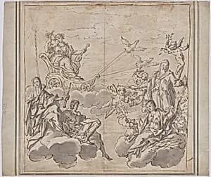 Mythologische Szene by Unbekannter Künstler