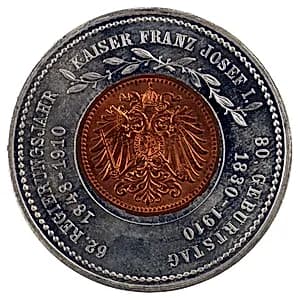 Neujahrsmünze by Unbekannter Künstler