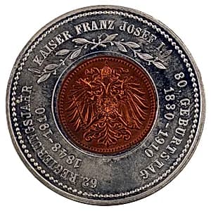 Neujahrsmünze by Unbekannter Künstler