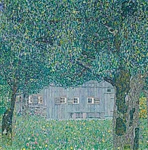 Oberösterreichisches Bauernhaus by Gustav Klimt