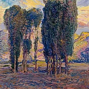 Pappeln by August Roth