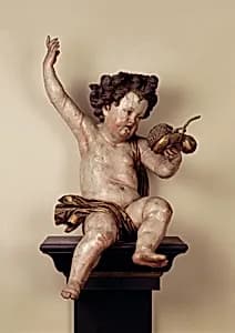 Putto mit Granatapfel