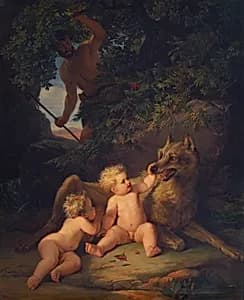 Romulus und Remus by Josef Binder