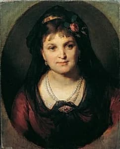 Rosalie Hermann by Friedrich von Amerling