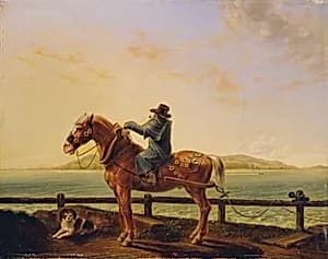 Schiffszieher by Sigmund Ferdinand von Perger
