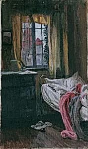 Schlafraum auf Wangeroog by Lore Scheid