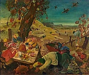 Schlaraffenland by Oskar Laske