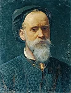 Selbstbildnis by Friedrich Alois Schönn