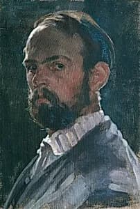 Selbstbildnis by Franz Hofer