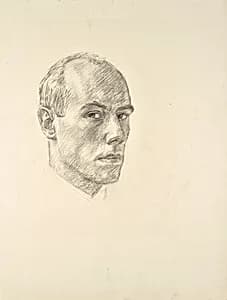 Selbstporträt by Walther Gamerith