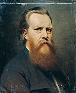 Selbstporträt by Anton Ebert