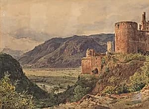 Sigmundskron bei Bozen by Jakob Alt
