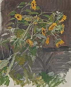 Sonnenblumen by Anton Nowak