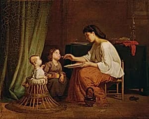 Sorgsame Schwester by Karl Böheim