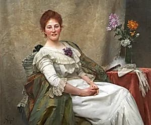 Stefanie Fürth by Julius Schmid