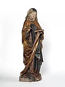 Stehende Heilige (hl. Walpurgis ?) by Hans Klocker