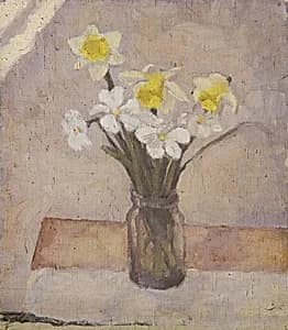 Stillleben mit Blumen by Walther Gamerith