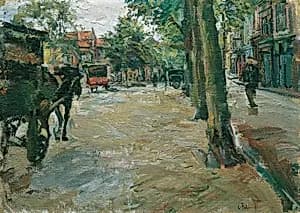 Straße in Horn by Carl Fahringer