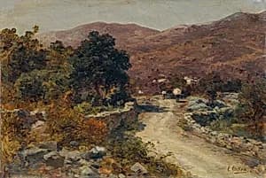 Straße von Mattuglie by Carl Eduard Onken