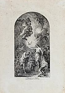Taufe Christi by Martin Johann Schmidt