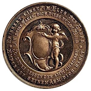 Taufmedaille by T. Zimpel
