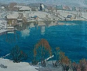 Unterbuchberg im Winter I by Walther Gamerith