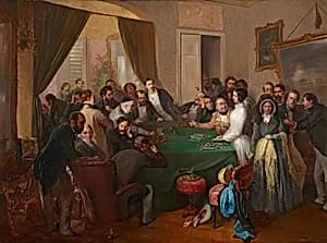 Va banque (Glücksspiel) by Eduard Swoboda