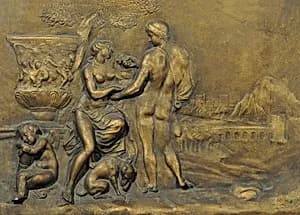 Venus und Adonis by Matthäus Donner
