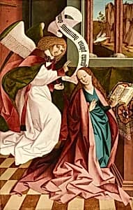 Verkündigung an Maria by Rueland Frueauf d. Ä.