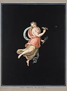 Weibliche Allegorie der Nacht by Michelangelo Maestri